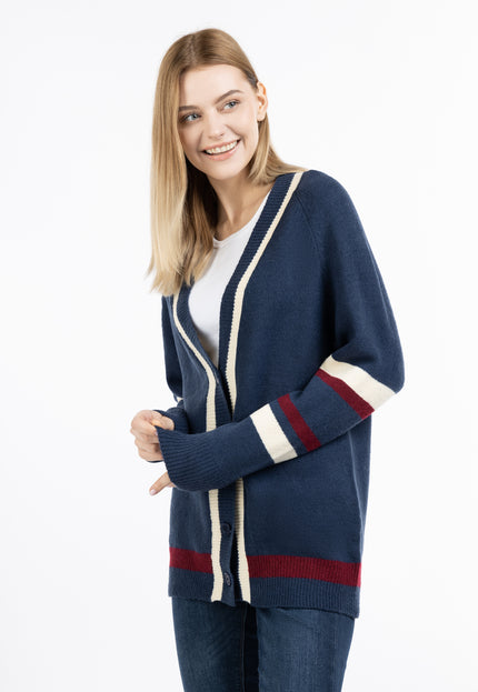 Dreimaster maritim Women's Cardigan With Buttons