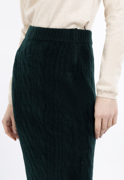 Dreimaster vintage Women's Knit Midi Skirt