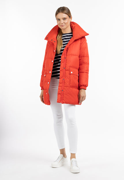 Dreimaster maritim Women's Padded Quilted Coat