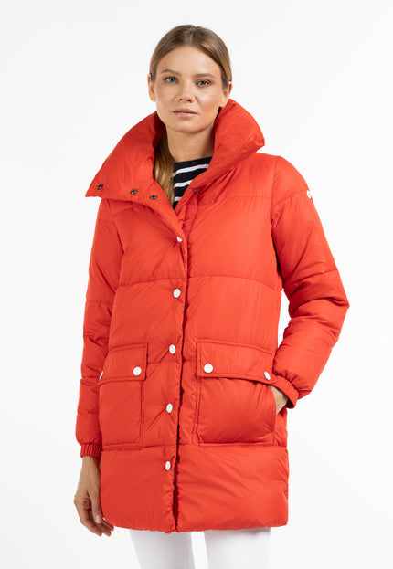 Dreimaster maritim Women's Padded Quilted Coat