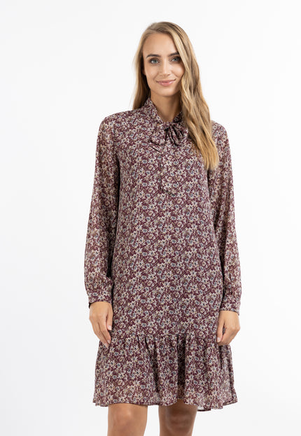 Usha Women's Long Sleeve Dress