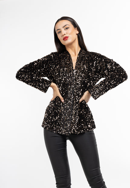 Faina Women's Sequin Blazer