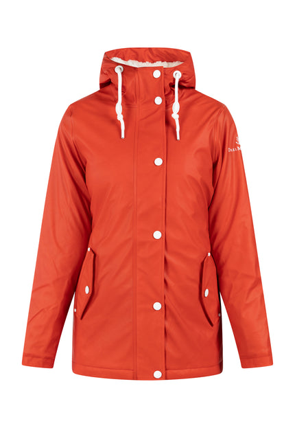 Dreimaster maritim Women's Rain Jacket With Teddy Lining