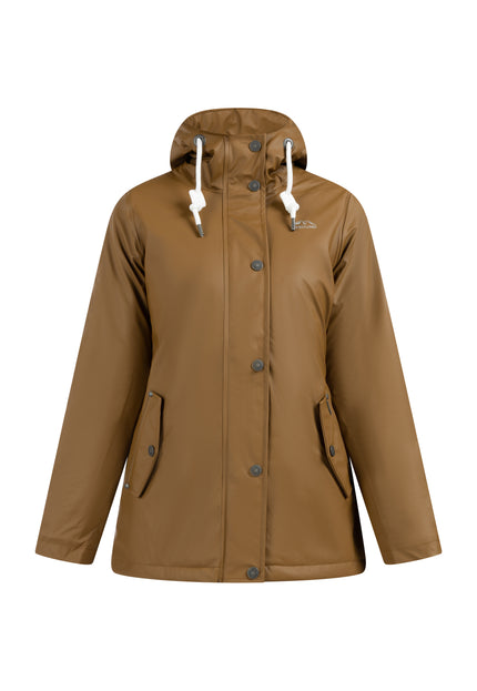 Icebound Women's Rain Jacket With Teddy Lining