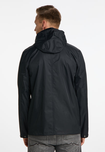 Mo Men's Rain Jacket With Interior Print