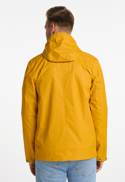 Mo Men's Rain Jacket With Interior Print