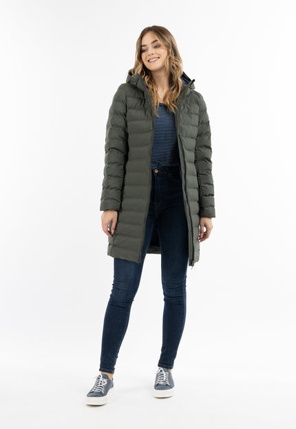 Dreimaster maritim Women's Padded Quilted Coat