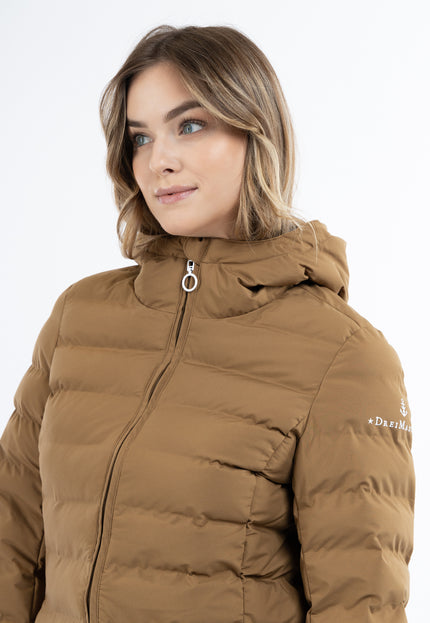 Dreimaster maritim Women's Padded Quilted Coat