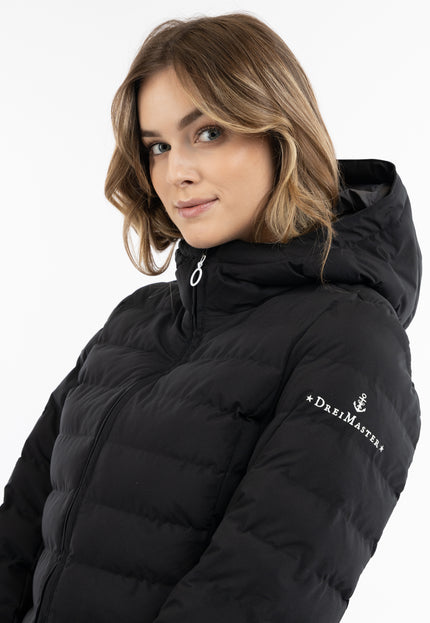 Dreimaster maritim Women's Padded Quilted Coat