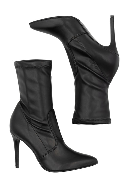 Faina Damen Leder Stiefeletten