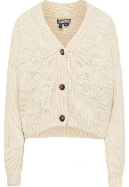 Dreimaster vintage Women's Cardigan With Button