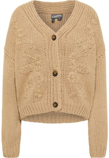 Dreimaster vintage Women's Cardigan With Button