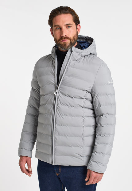 Dreimaster maritim Men's Padded Quilted Jacket