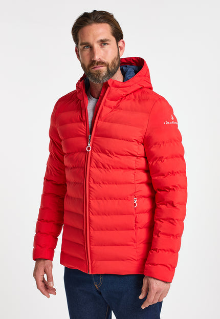 Dreimaster maritim Men's Padded Quilted Jacket