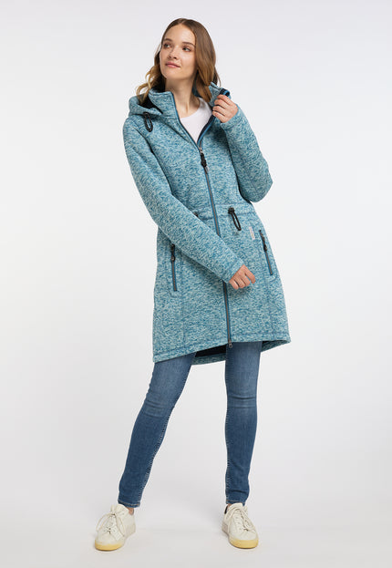 Schmuddelwedda Women's Knit Fleece Coat