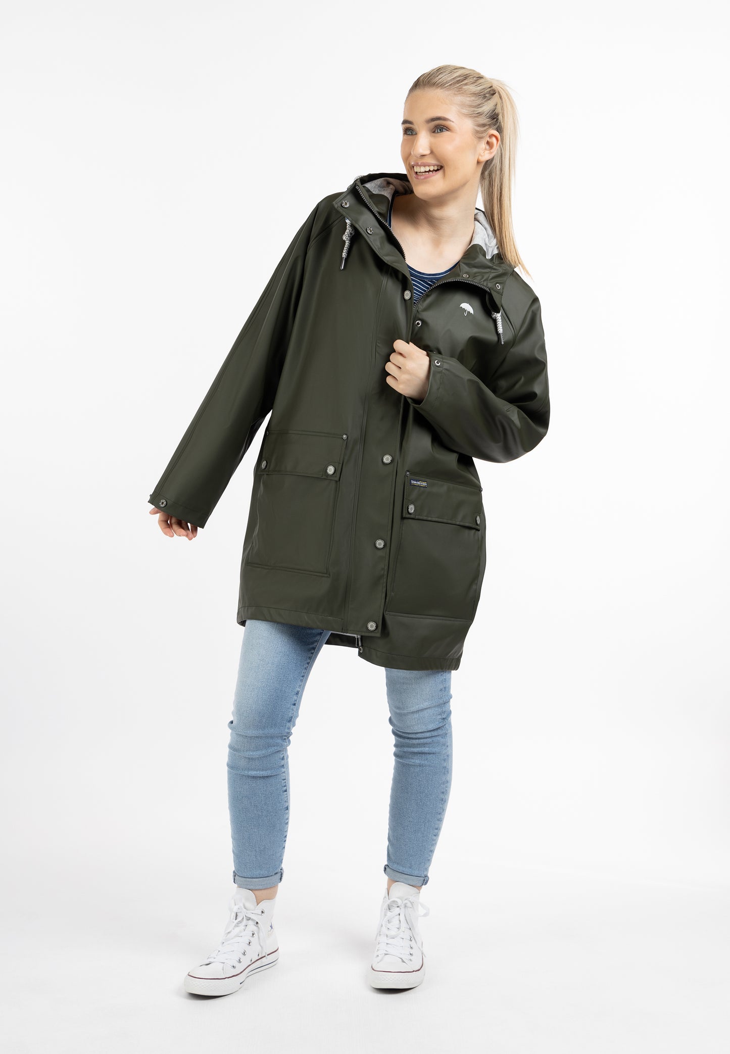 Schmuddelwedda Women's Oversized Raincoat