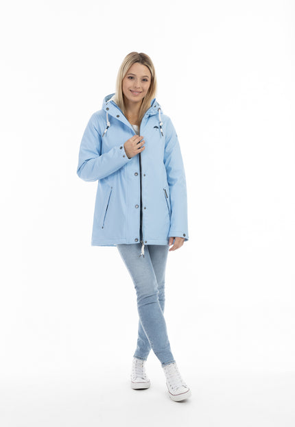 Schmuddelwedda Women's Rain Jacket With Faux Fur Lining