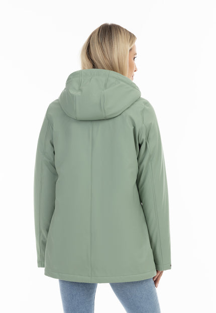 Schmuddelwedda Women's Rain Jacket With Faux Fur Lining