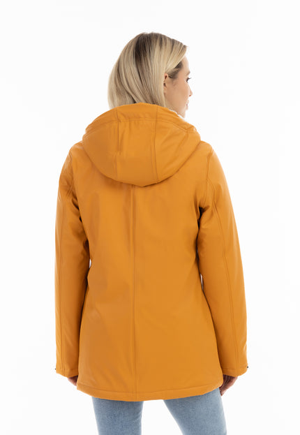 Schmuddelwedda Women's Rain Jacket With Faux Fur Lining