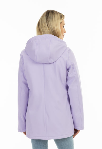 Schmuddelwedda Women's Rain Jacket With Faux Fur Lining