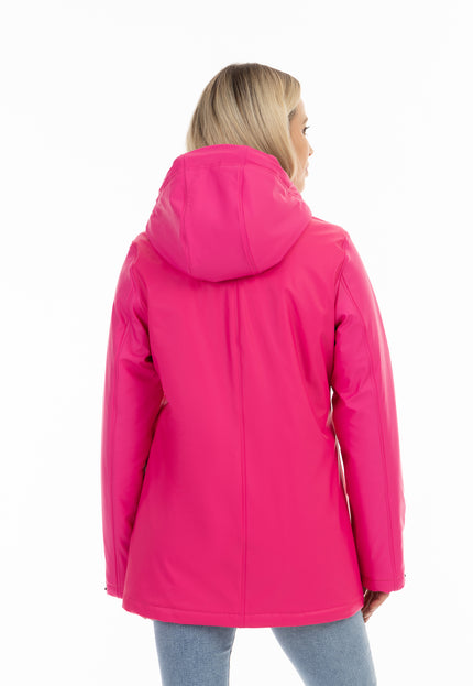 Schmuddelwedda Women's Rain Jacket With Faux Fur Lining