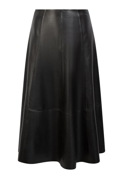 Faina Women's Leather Skirt