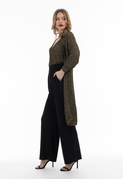 Faina Women's Cardigan With Fancy Yarn