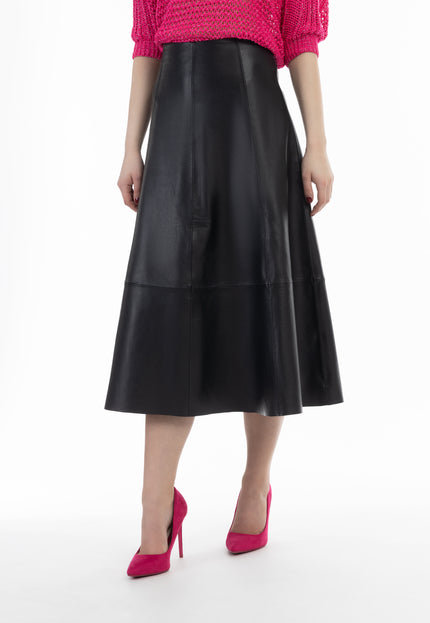 Faina Women's Leather Skirt