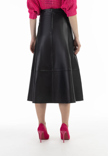 Faina Women's Leather Skirt