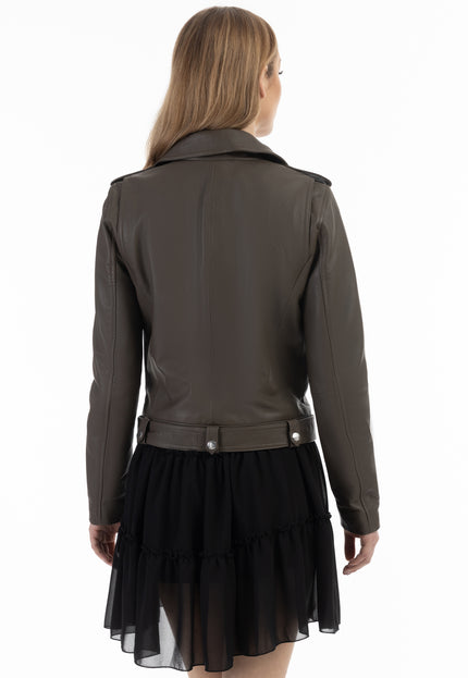 Faina Women's Leather Jacket