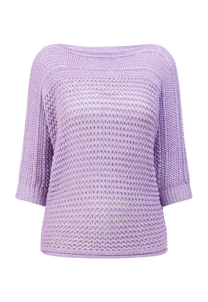 Faina Women's Wide-Meshed Knitted Sweater