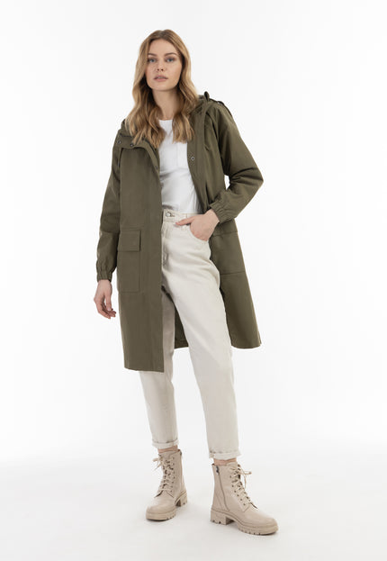 Dreimaster vintage Women's Lightweight Cotton Parka