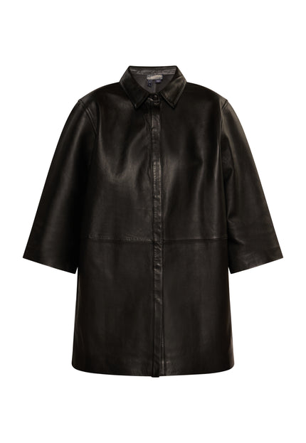 Dreimaster vintage Women's Leather Shirt