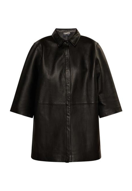 Dreimaster vintage Women's Leather Shirt