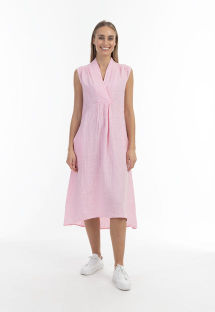 Risa Women's Linen Midi Dress