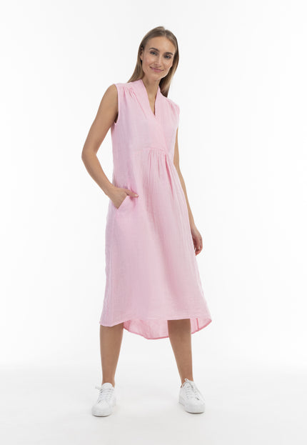 Risa Women's Linen Midi Dress