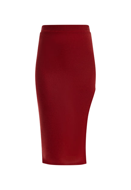 Faina Women's Pencil Skirt In A Glitter Look