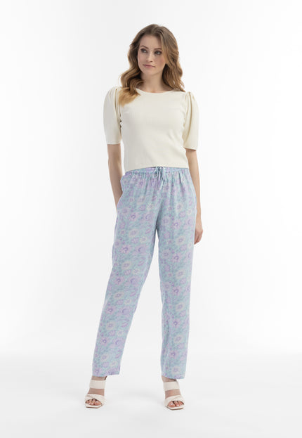 Usha Women's Cloth Trousers