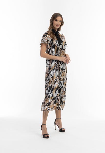 Faina Women's Midi Dress With All-Over Print