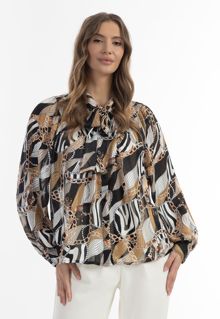 Faina Women's Tie-Neck Blouse