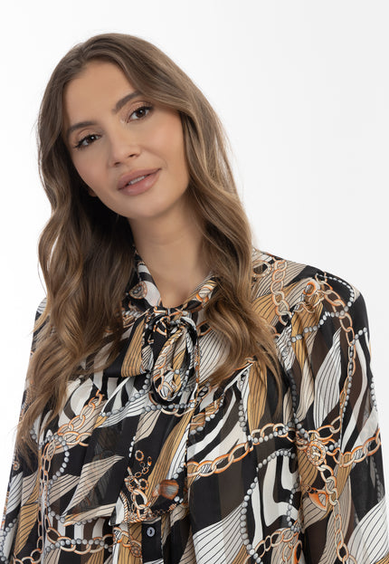 Faina Women's Tie-Neck Blouse