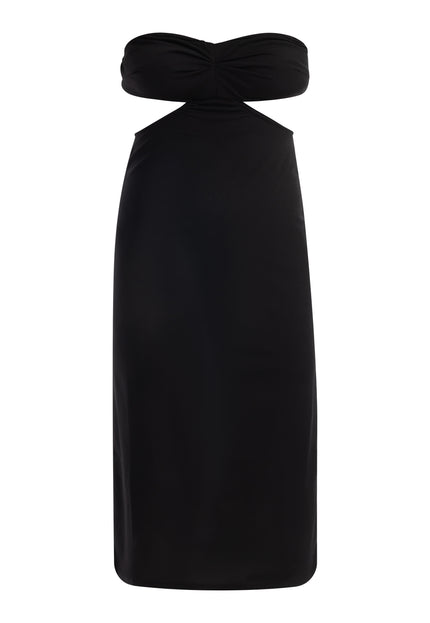 Faina Women's Midi Dress With Cut-Outs