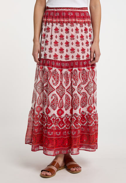 Usha festival Women's Tiered Skirt