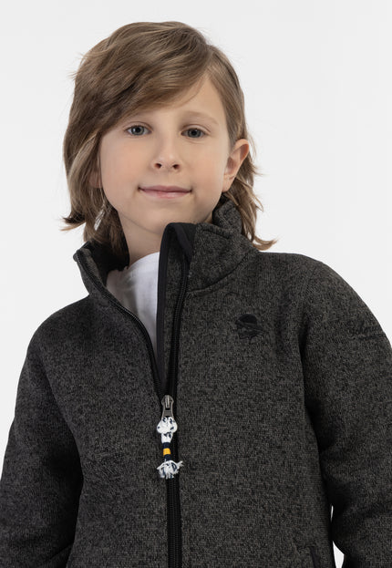 Schmuddelwedda  Knitted Fleece Jacket For Children