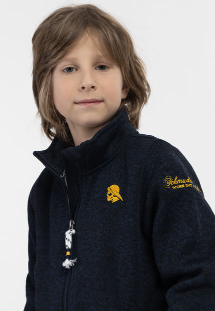 Schmuddelwedda  Knitted Fleece Jacket For Children