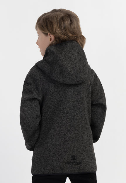 Schmuddelwedda Jungen-Strickfleecejacke für Kinder