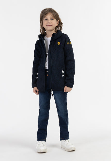 Schmuddelwedda  Knitted Fleece Blouson + Daypack - Set