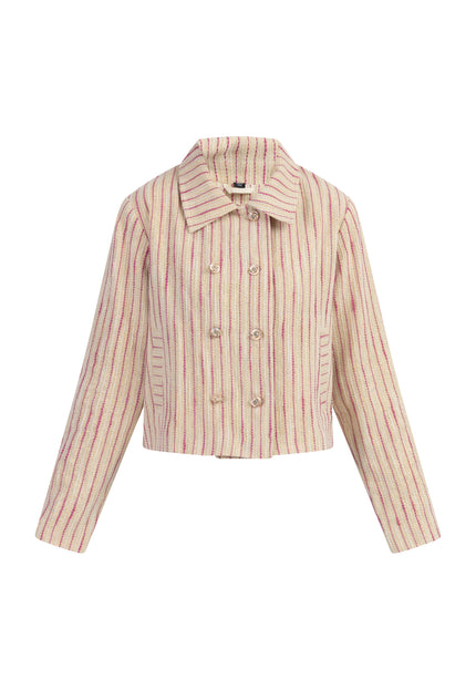 Pink Off-White Stripe