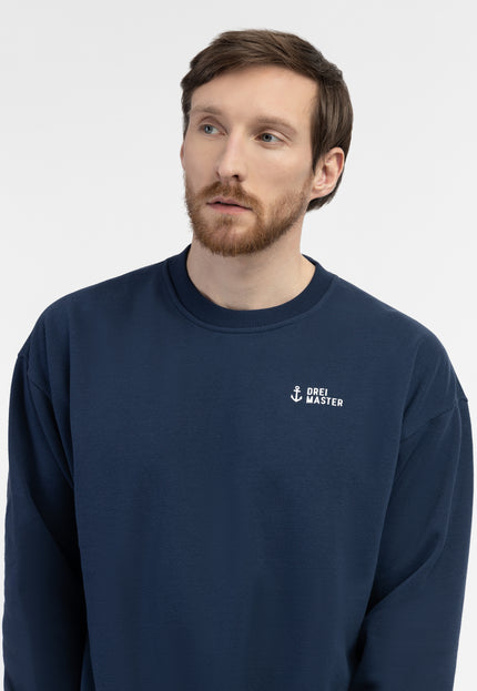 Dreimaster maritim Men's Oversized Sweatshirt