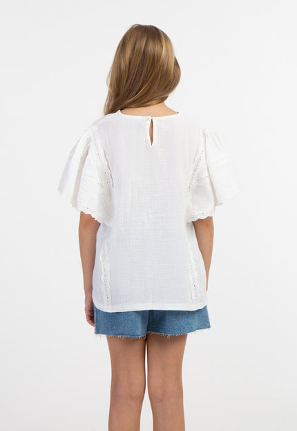 Dreimaster  Blouse Shirt With Lace